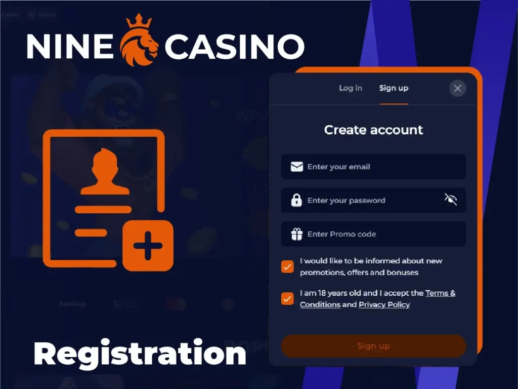 Registration Guide before Nine Casino Login